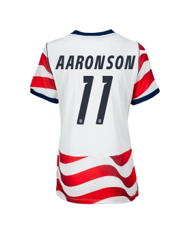 Billige Fotballdrakt Forente stater Brenden Aaronson #11 Replika Hjemmedrakt Dame VM 2026 Kortermet Billige Fotballdrakt Forente stater Brenden Aaronson #11 Replika Hjemmedrakt Dame VM 2026 Kortermet